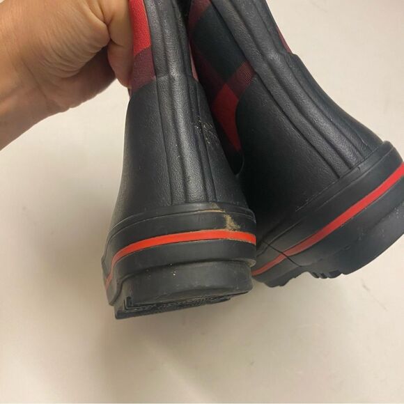 Cat & Jack Scout Buffalo Plaid Winter waterproof rain snow Boots toddler child 7 - Picture 4 of 6